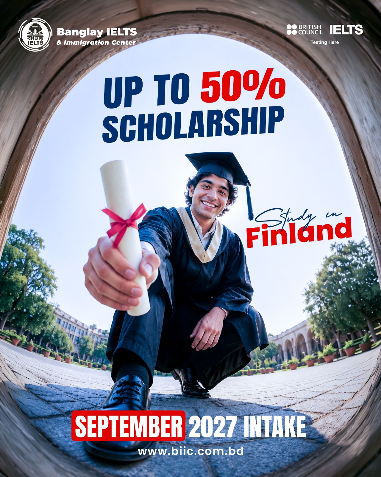 Up to 50% Scholarship